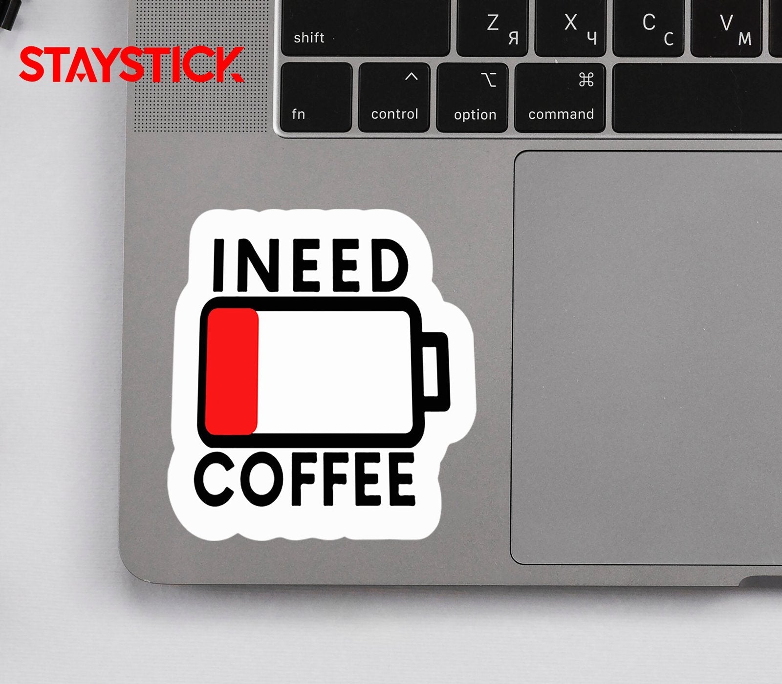 COFFEE STICKER Premium Vinyl Sticker