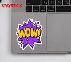 WOW STICKER Premium Vinyl Sticker