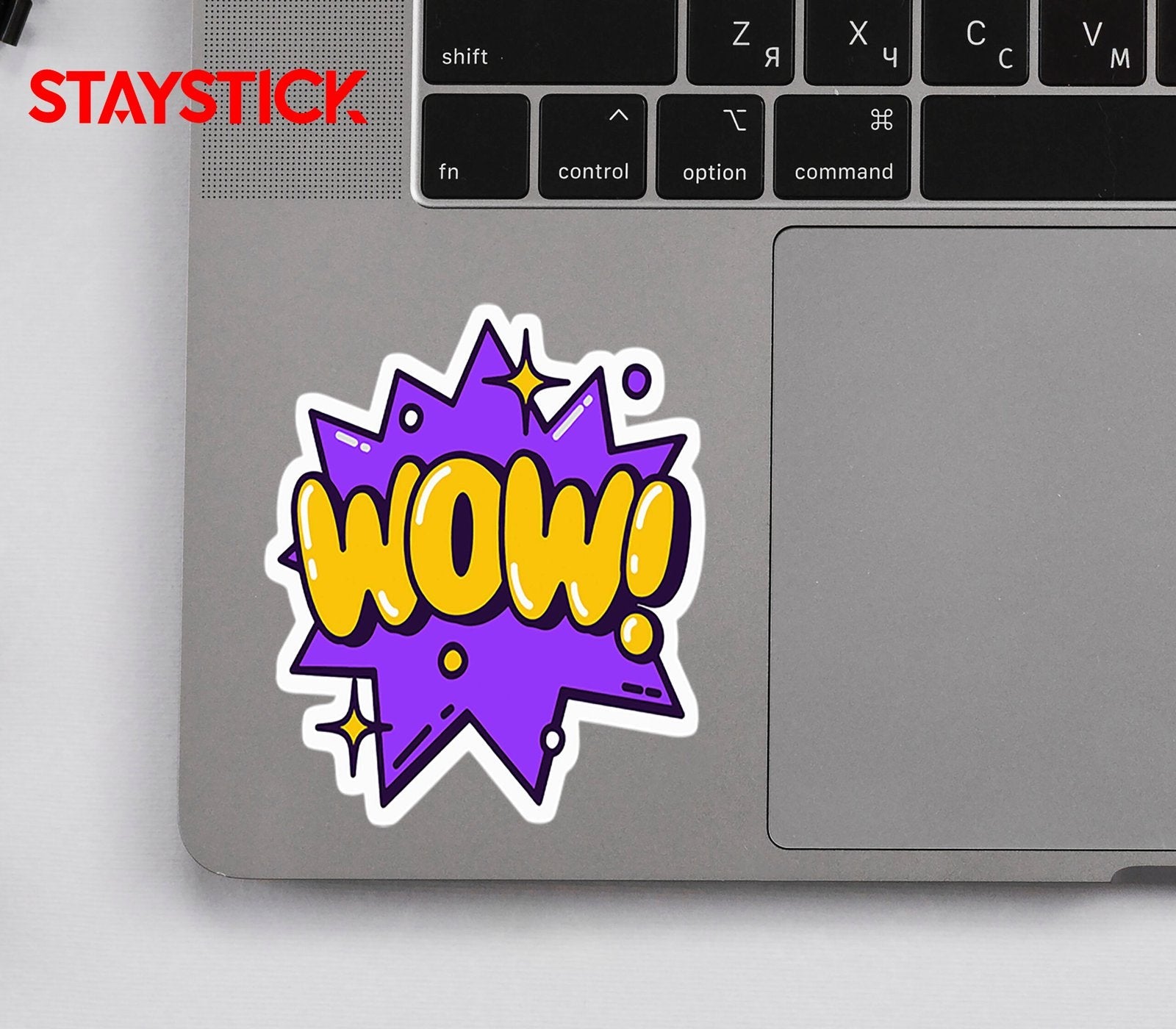 WOW STICKER Premium Vinyl Sticker