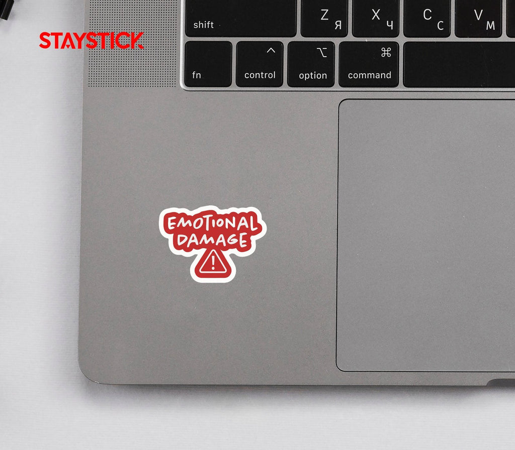 EMOTIONAL STICKER Premium Vinyl Sticker