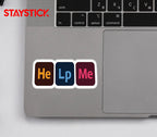 HELP ME STICKER Premium Vinyl Sticker