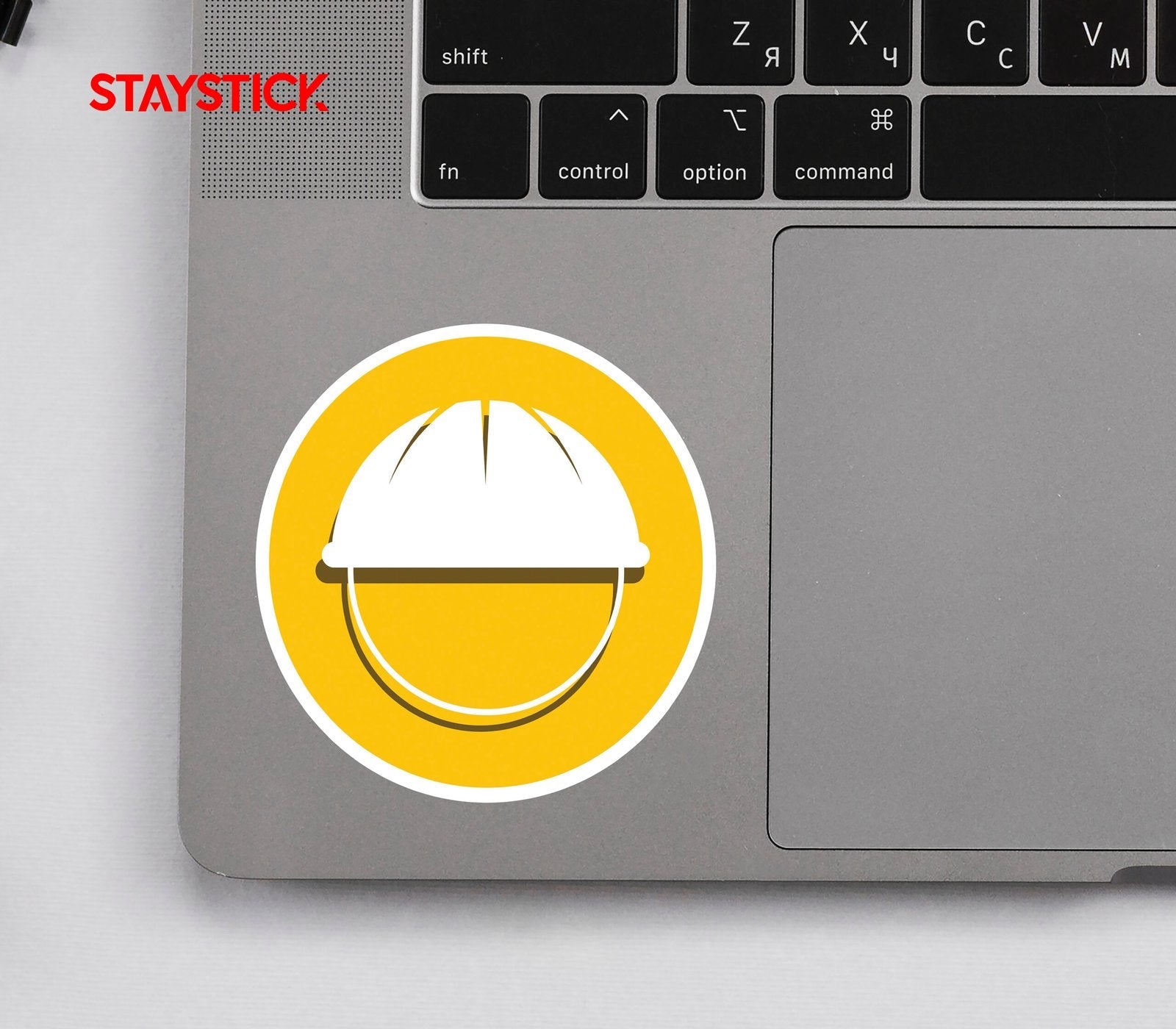 WHITE HAT STICKER Premium Vinyl Sticker