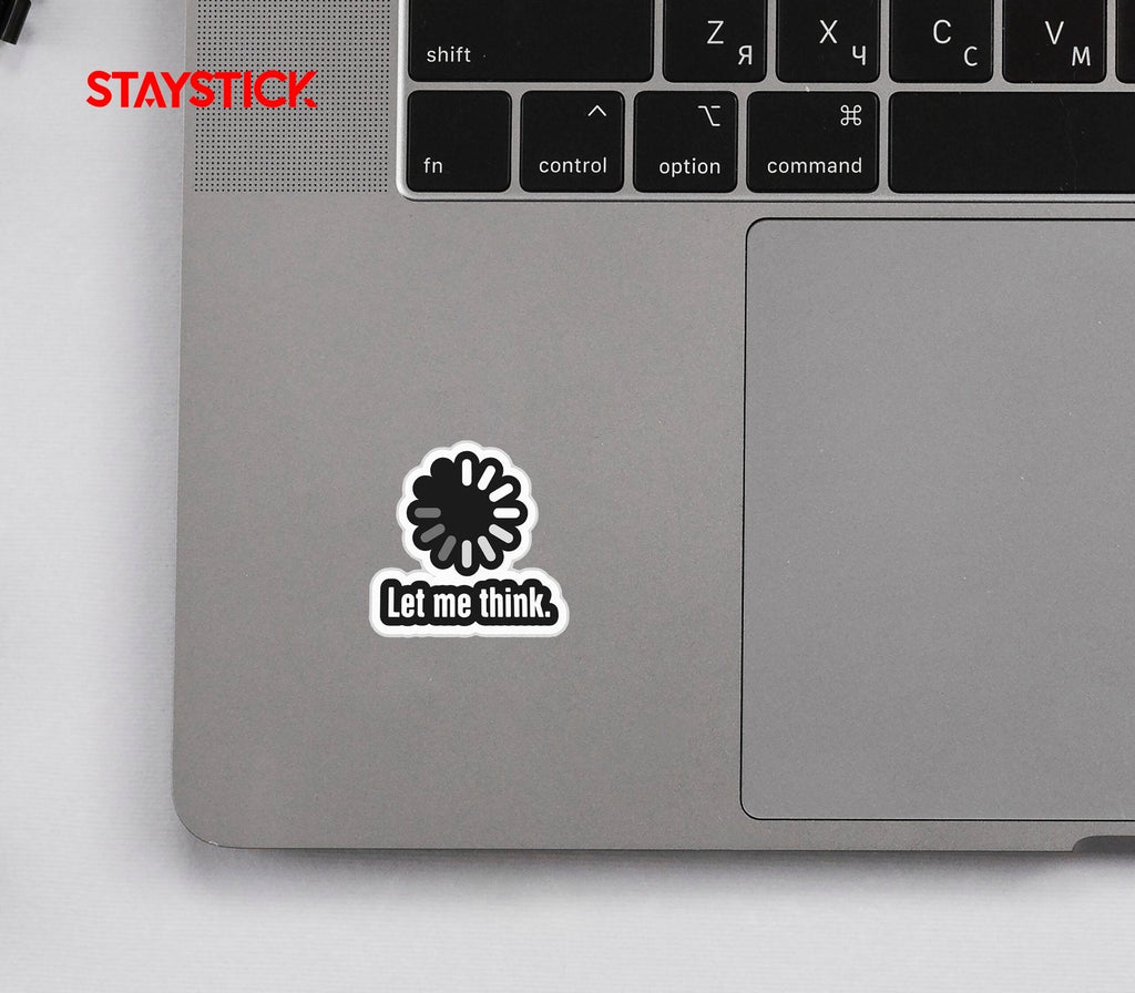 THINK STICKER Premium Vinyl Sticker