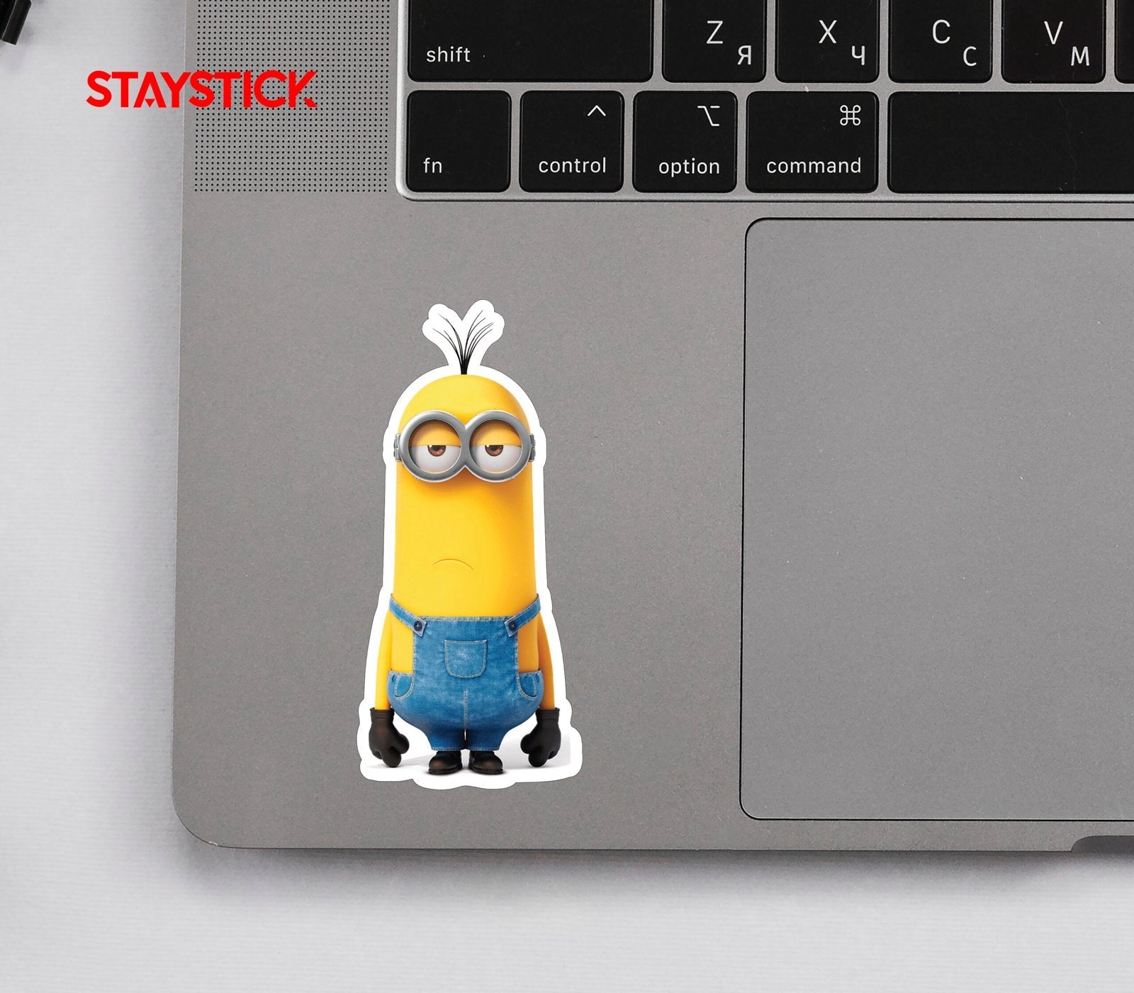 Grumpy Minion Sticker Premium Vinyl Sticker