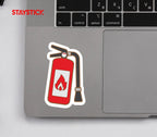 FIRE EXTINGUISHER STICKER Premium Vinyl Sticker