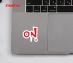 ON STICKER Premium Vinyl Sticker