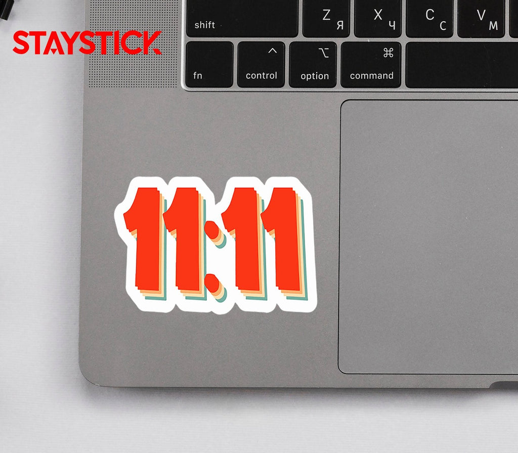 11:11 STICKER Premium Vinyl Sticker