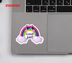 Good Job Rainbow Sticker Premium Vinyl Sticker