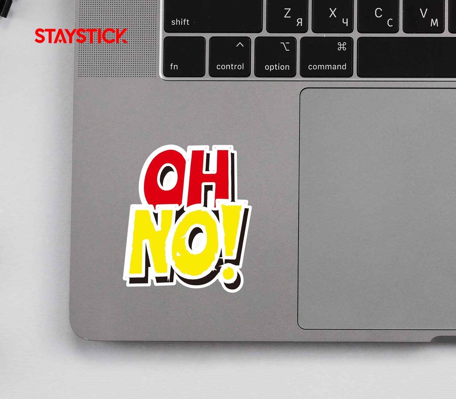 OH NO STICKER Premium Vinyl Sticker