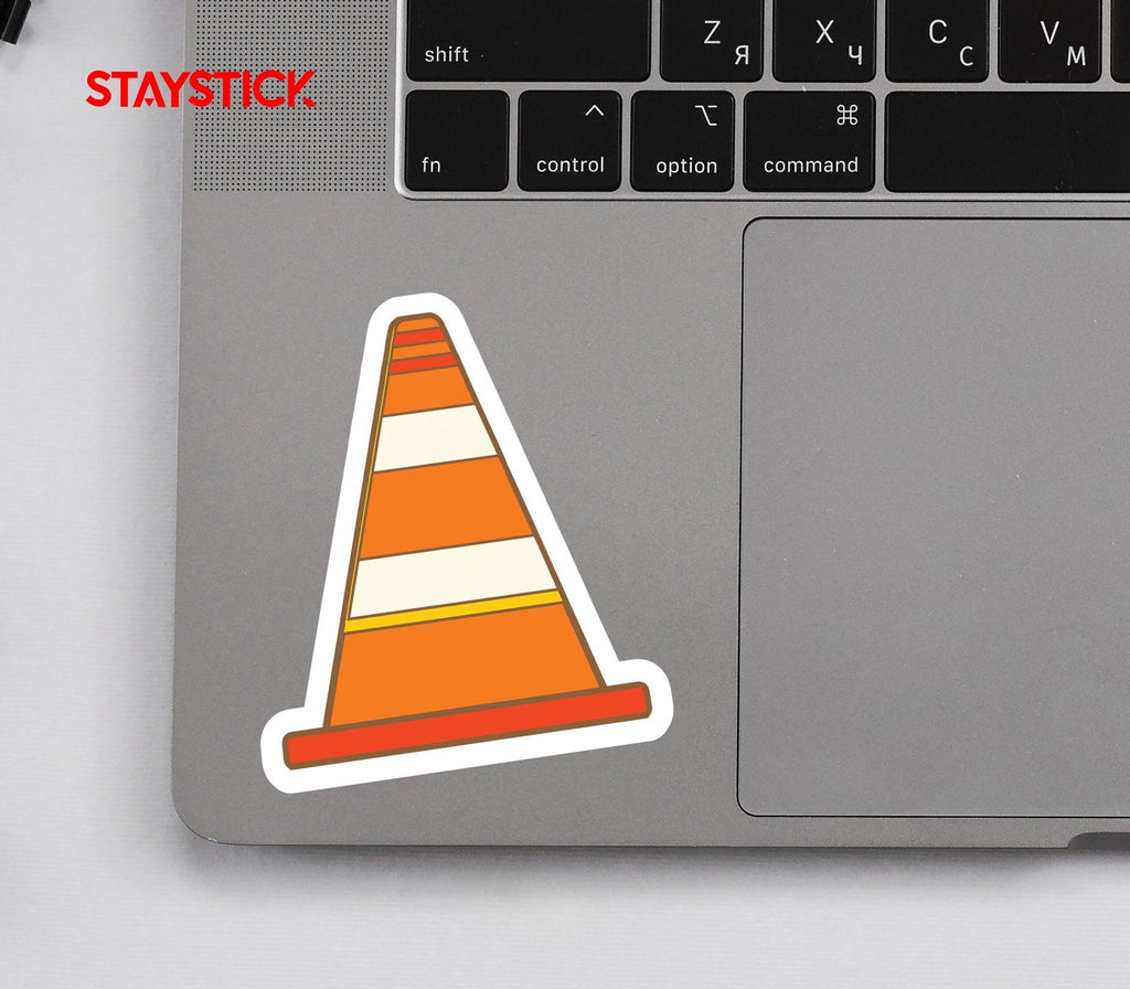 TRAFFIC CONE STICKER Premium Vinyl Sticker