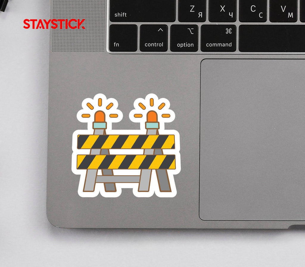 BARRICADE STICKER Premium Vinyl Sticker