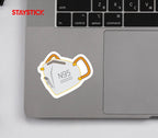 MASK STICKER Premium Vinyl Sticker