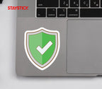 GREEN SHIELD STICKER Premium Vinyl Sticker