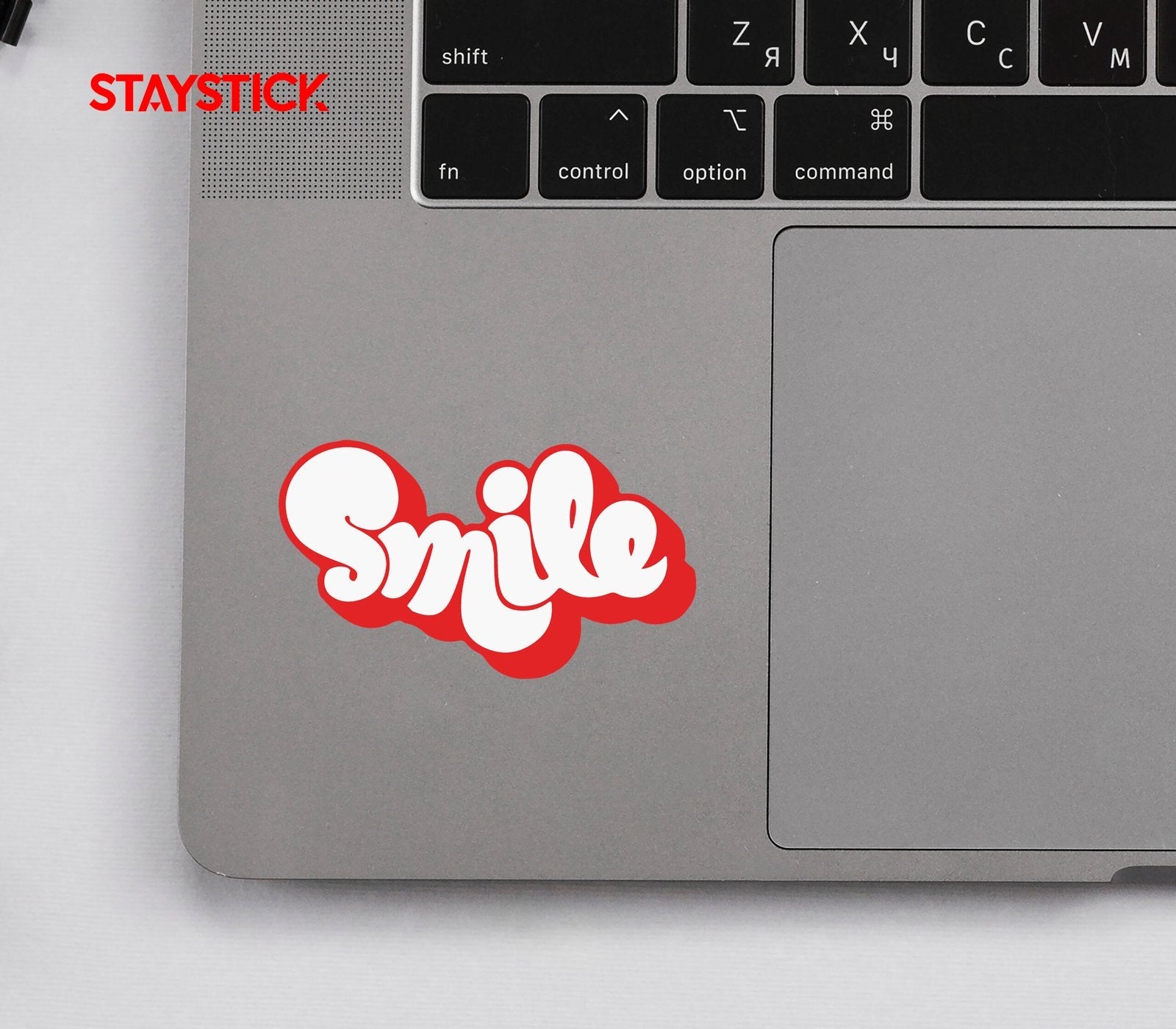 SMILE STICKER Premium Vinyl Sticker
