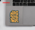 MAKE LOVE WAR STICKER Premium Vinyl Sticker