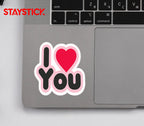 I LOVE YOU STICKER Premium Vinyl Sticker
