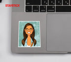 CHEERFUL STICKER Premium Vinyl Sticker