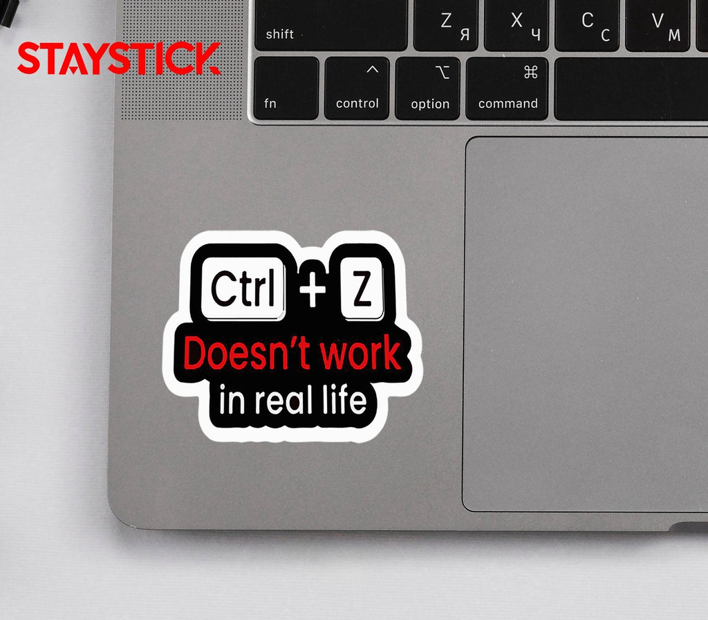 REALITY STICKER Premium Vinyl Sticker