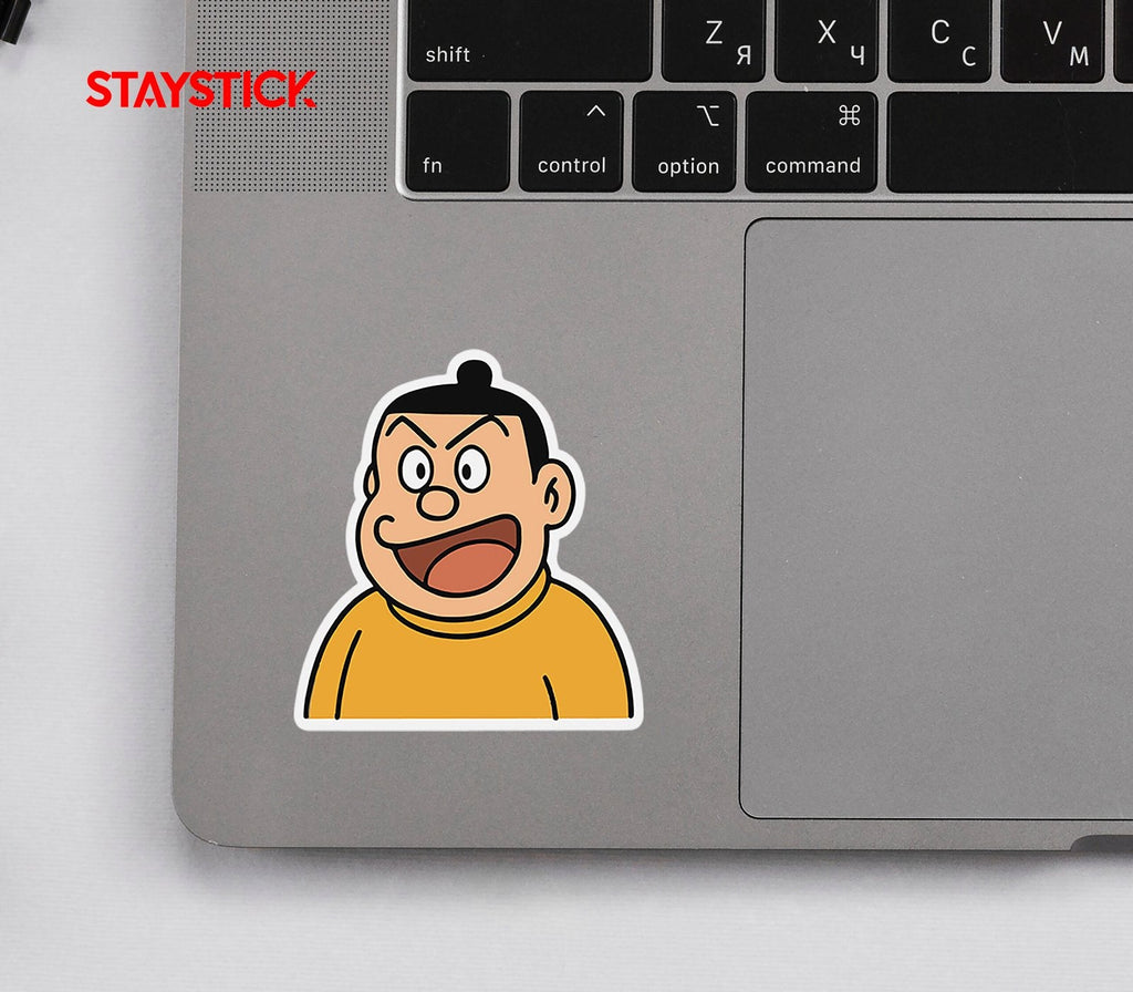 Gian Doraemon Sticker Premium Vinyl Sticker