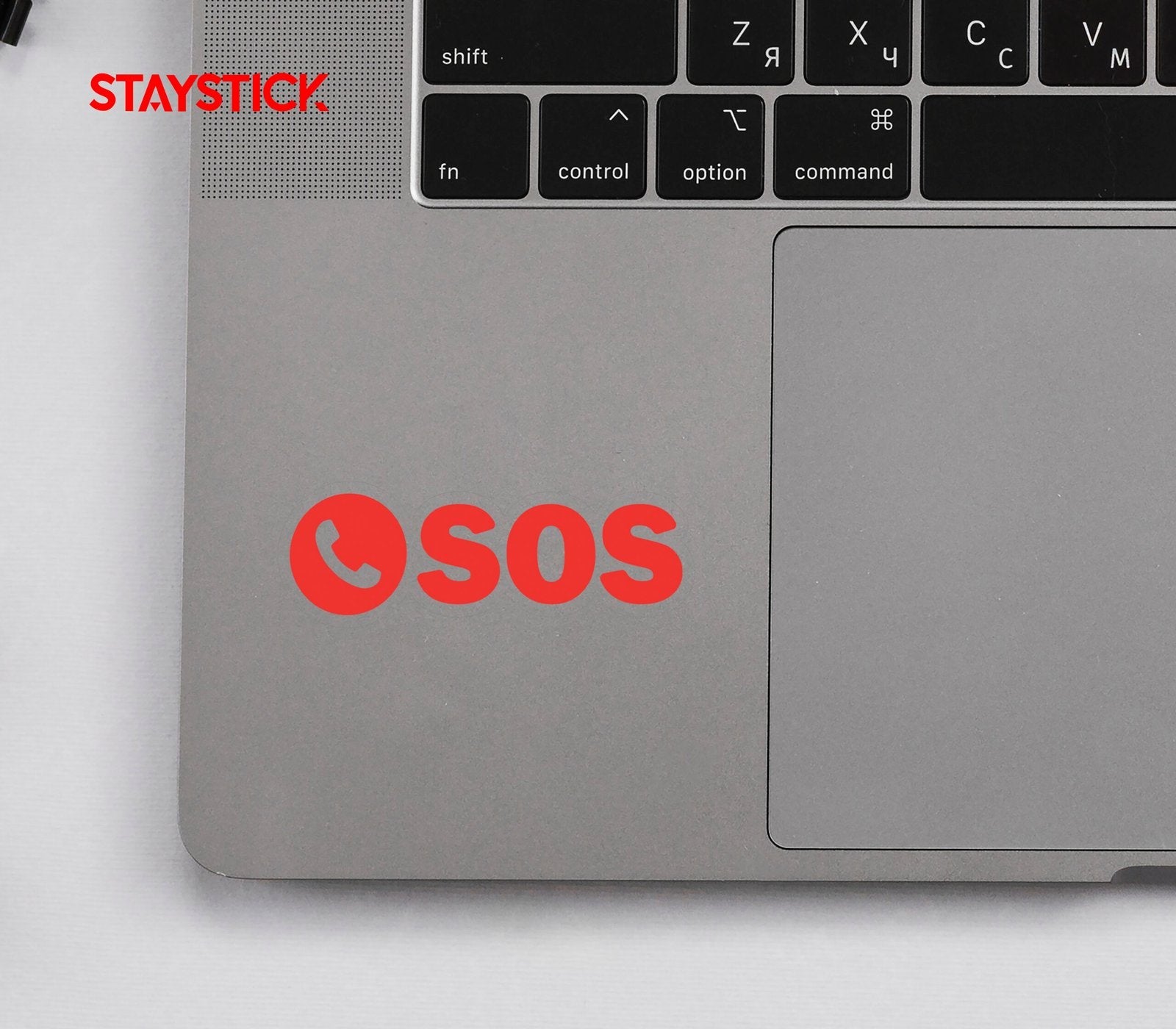 SOS CALL SIGN STICKER Premium Vinyl Sticker