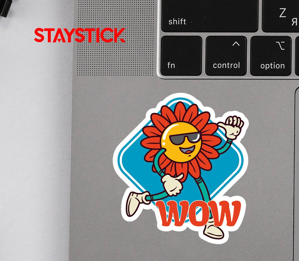 WOW STICKER Metalized Sticker