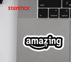 AMAZING STICKER Metalized Sticker
