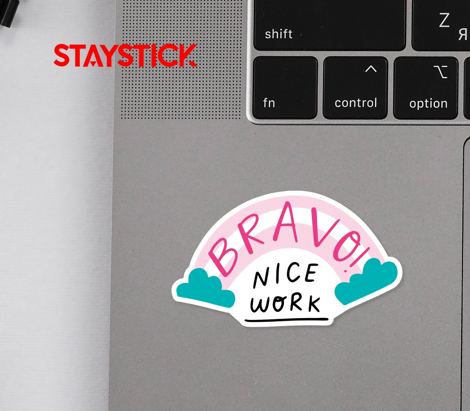 BRAVVO STICKER Premium Vinyl Sticker
