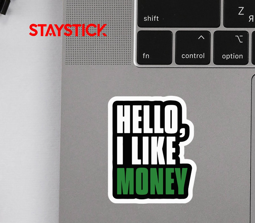 HELLO STICKER Premium Vinyl Sticker