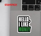 HELLO STICKER Premium Vinyl Sticker