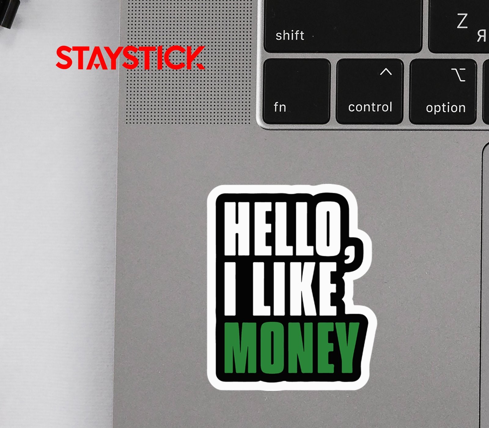 HELLO STICKER Premium Vinyl Sticker