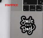 SMILE STICKER Metalized Sticker