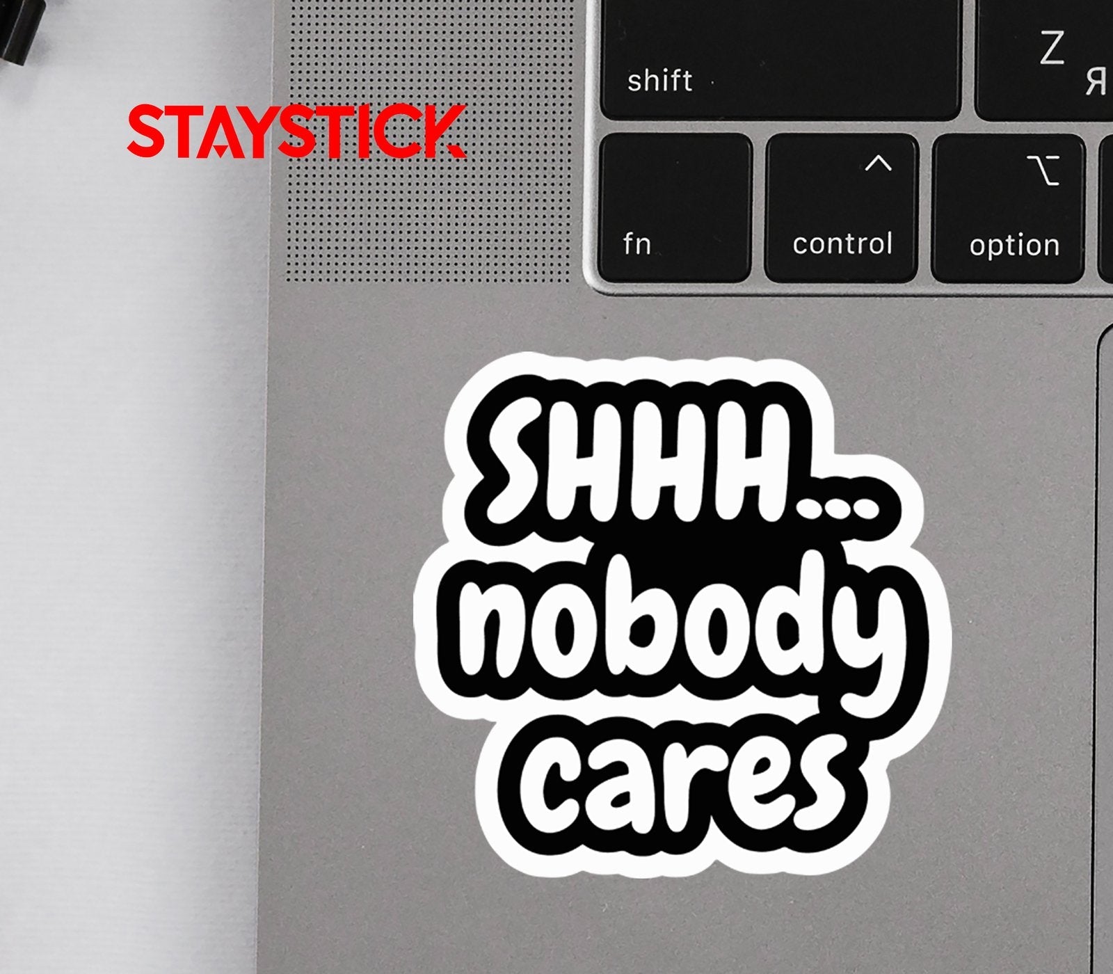 SHHH STICKER Premium Vinyl Sticker