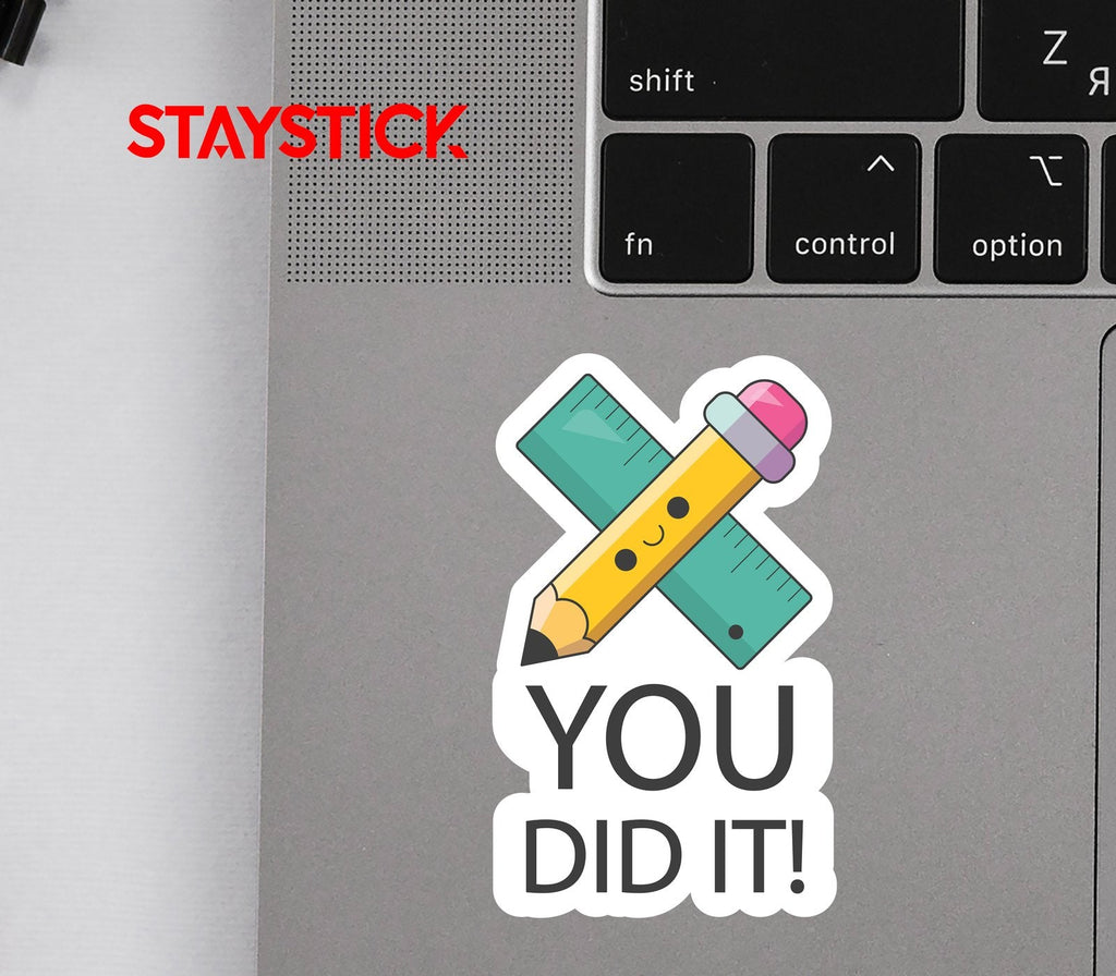 MOTIVATIONAL STICKER Metalized Sticker