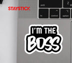 BOSS STICKER Premium Vinyl Sticker