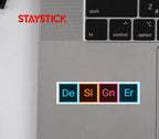 DESIGNER STICKER Metalized Sticker