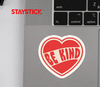 BE KIND STICKER Metalized Sticker