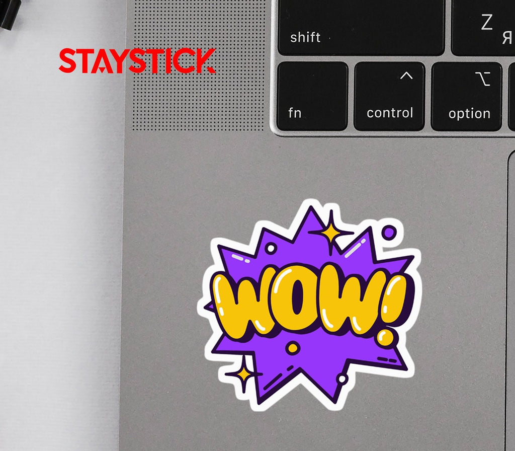 WOW STICKER Metalized Sticker