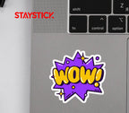 WOW STICKER Metalized Sticker