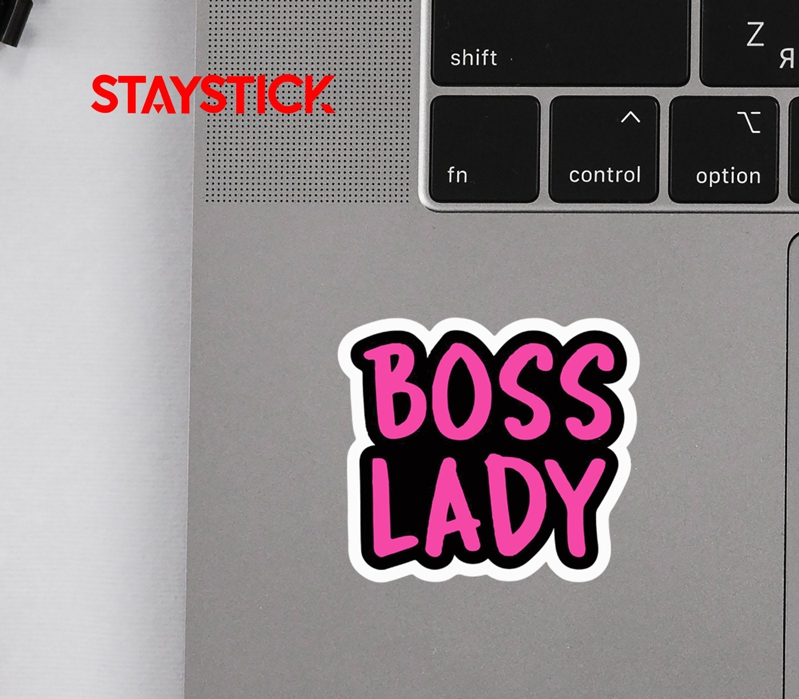 BOSS LADY STICKER Metalized Sticker