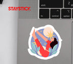 CARTOON STICKER Metalized Sticker