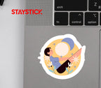 CARTOON STICKER Metalized Sticker