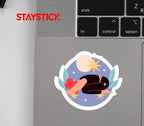 CARTOON STICKER Metalized Sticker