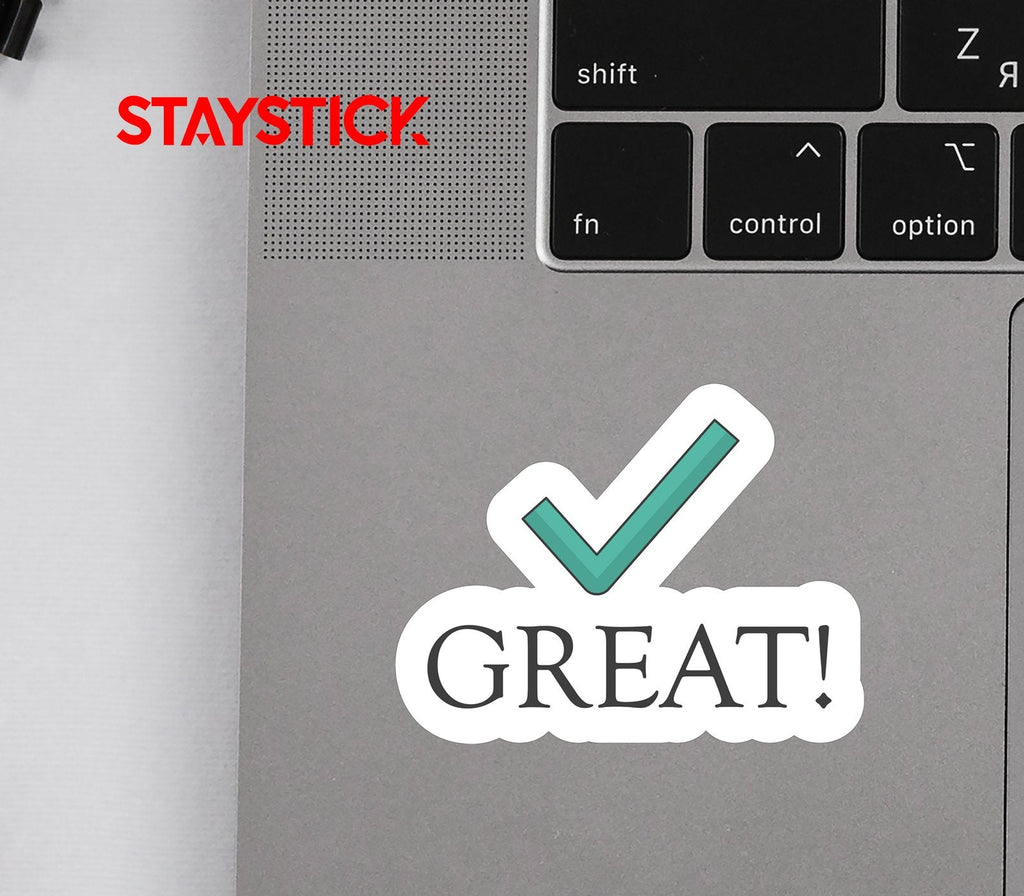 MOTIVATIONAL STICKER Metalized Sticker