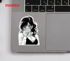 girl sticker Premium Vinyl Sticker