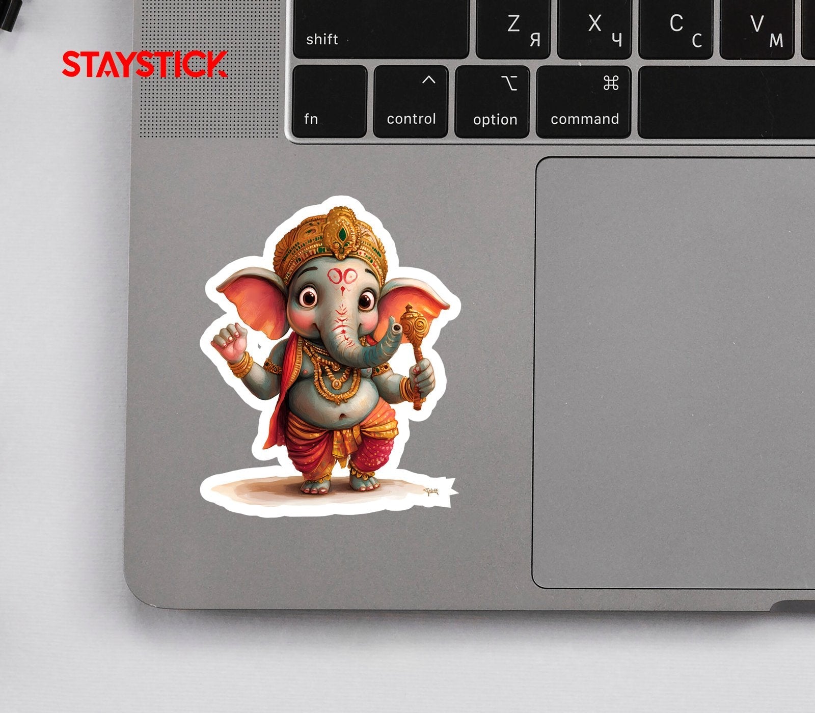 GANPATI GOD STICKER Premium Vinyl Sticker