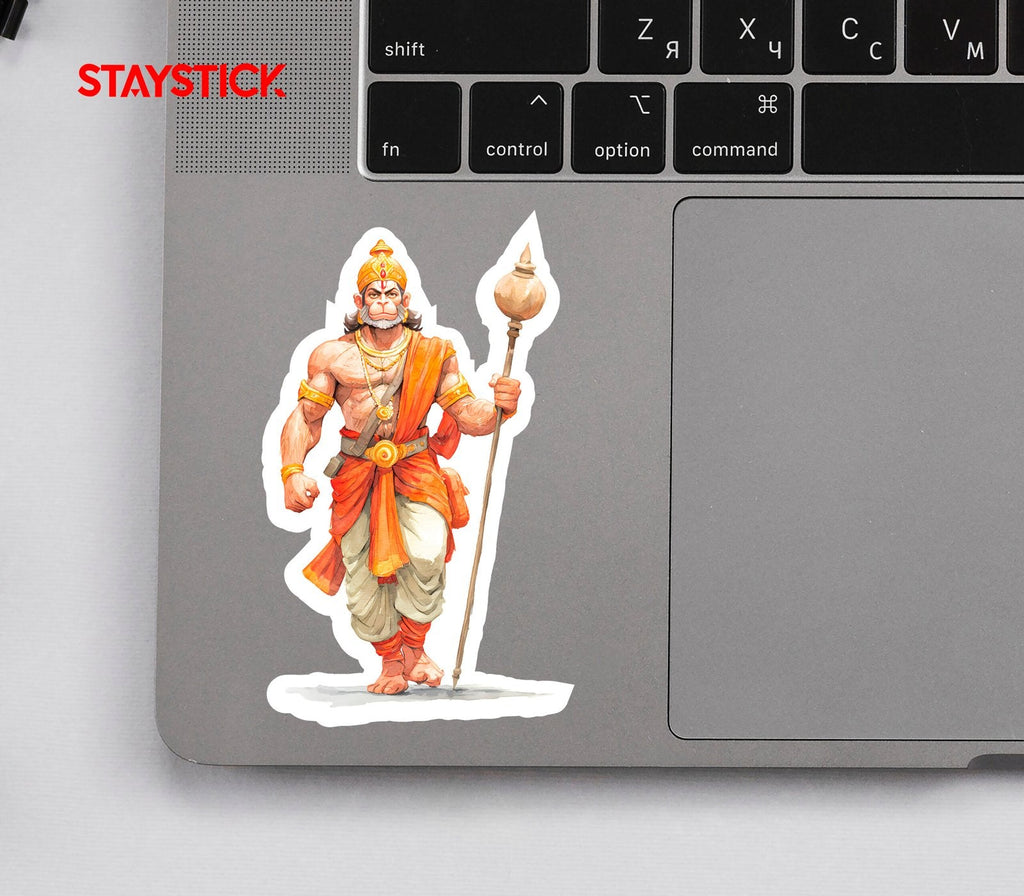 Big Hanuman God Sticker Premium Vinyl Sticker