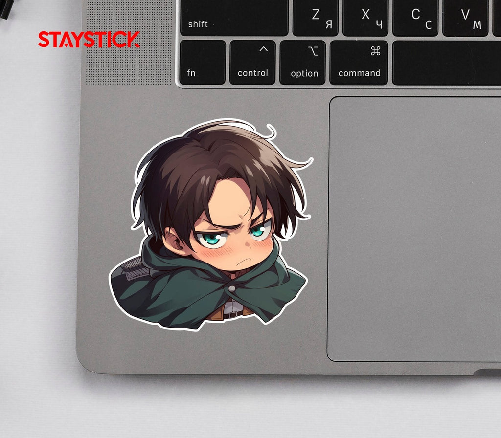 Angry Boy Face Sticker Premium Vinyl Sticker