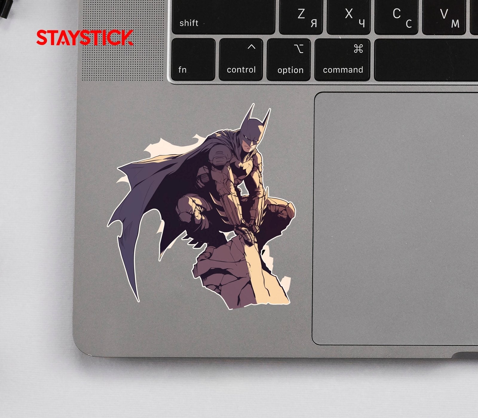 batman cartoon sticker Premium Vinyl Sticker