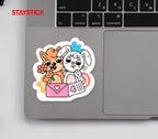Twin 2 Emoji Sticker Premium Vinyl Sticker