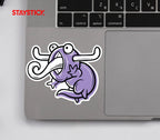 funny cartoon sticker Premium Vinyl Sticker